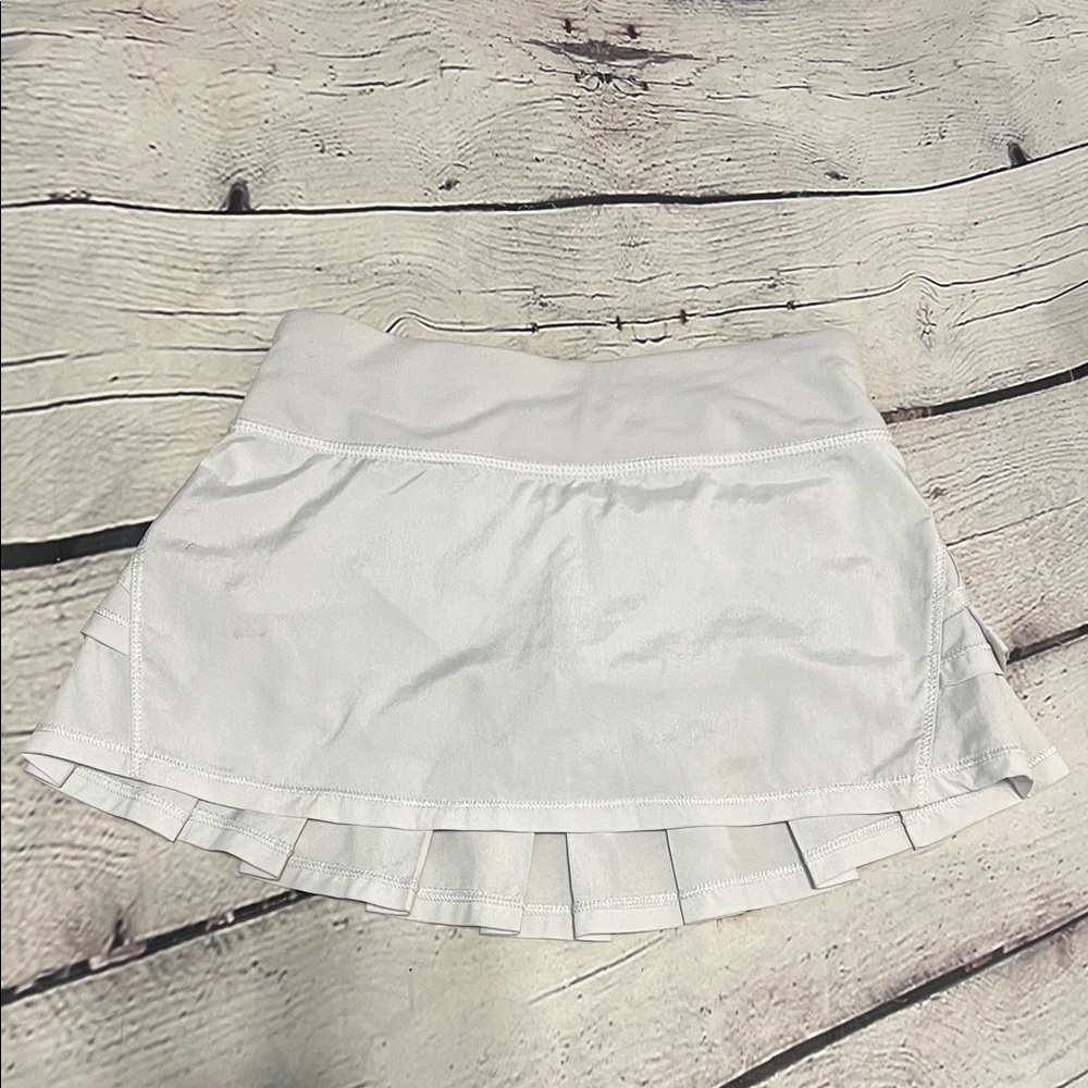 Ivivva Girls White Pleated Skirt